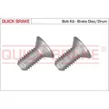 ORIGINAL® Quick Brake Schraubensatz, Bremsscheibe Vorne, Hinten für Ford