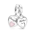 Pandora Charm-Einhänger Mother & Daughter Split Heart