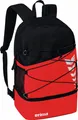 Erima Unisex Six Wings Rucksack mit Bodenfach (7232319), rot/schwarz, 1