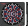 Karella Elektronische Dartscheibe - Dartautomat "CB-Smart" mit App-Steuerung inkl. 6 Softdarts,schwarz,