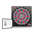 Karella Dartautomat CB-Smart, elektronische Softdartscheibe mit modernster Bluetooth Online Funktion, mit 37 Spielen, Elektronik Smart Dartboard, exakte Turniermaße, Double/Triple in 2-Loch Abstand