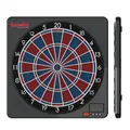 Karella Karella Elektronische Dartscheibe - Dartautomat "CB-Smart" mit App-Steuerung inkl. 6 Softdarts, schwarz