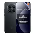 XIAOMI Redmi Note 15 Pro 5G Smartphone (8+512 GB) – Handy mit Android, 6580-mAh-Akku, IP66/IP68 Staub- und Wasserschutz, Neue 200-MP-Kamera, 6,83" AMOLED-Display, Schwarz, 2 Jahre Garantie