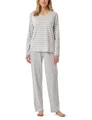 Schiesser Schlafanzug lang Set weiche Baumwolle - Nightwear