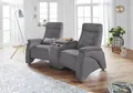 exxpo - sofa fashion 2,5-Sitzer Ascoli, Kinosofa mit hohem Sitzkomfort, bequeme Armlehnen, inkl. Relaxfunktion, mit Ablage und Staufach, hohe Rückenlehne