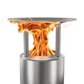 Solo Stove Mesa XL Wärmeverteiler | Erweitert den Wärmeradius um 60 cm, Outdoor Heizstrahler, Robustes Tischkamin Zubehör mit Tragetasche, Bis zu 14°C mehr Wärmer Edelstahl, Dm.: 26,7 cm, 3,2 kg