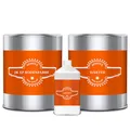 BEKATEQ 2K Epoxidharz Betongrau 1KG I Bodenbeschichtung UV-optimiert, Selbstentlüftend, Geruchsarm, Betonfarbe für außen & innen I Bodenfarbe für Garagenboden, Werkstatt- & Industrieboden BE-702