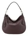 Abro Schultertasche Hobo Juna (Set, 2-tlg), aus echtem Leder