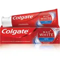 Colgate Palmolive GmbH (CP GABA GmbH) Colgate Zahnpasta Max White Optic, mit Fluorid, Zahncreme entfernt bis zu 100% oberflächliche Verfärbungen, 1 Tube = 75ml 00161452