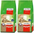 Cat's Best Original 2x40L Klumpstreu Holzfasern Öko BIO Katzenstreu