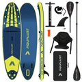 AQUALUST 10.6 iSUP Board Stand Up Paddle Surfboard aufblasbar Paddel Sitz 320cm