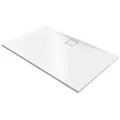 Duschwanne Hüppe EasyFlat 1200 x 52 x 800 mm, Mineralguss, Ablauf lange Seite, weiß - EF0104055