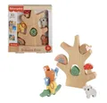 Mattel® Stapelspielzeug Fisher-Price Tierspaß Balance-Baum aus Holz