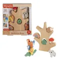 194735238224 Wooden Drewniane drzewko zestaw klocków Fisher Price