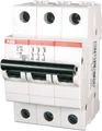ABB S203-C25 - Leitungsschutzschalter, Char. C, 25 A, 3 polig