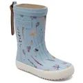 Bisgaard fashion Weite: normal Gummistiefel Matschstiefel mit Print, Größenschablone zum Download blau 30 EU