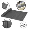 Ribelli Balkonsichtschutz PVC Sichtschutzmatte 80 x 900 cm, anthra grau 0.40 cm x 900.00 cm x 80.00 cm