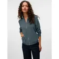 Vero Moda Bomberjacke VMCOCO L/S BOMBER NOOS Materialmix grau M (38)