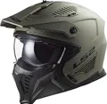 LS2, Jet/Modularhelme Motorrad Drifter SOLID Matt Sand, M