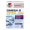 Doppelherz system Omega-3 Premium 1500 Herz+Gehirn+Abwehr, 1