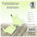 Ursus - Ludwig Bähr Bastelkartonpapier URSUS Faltblätter Intensiv Universal 15x15cm 100 Blatt MINT