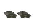 BOSCH Bremsbeläge 0986494572 Für Nissan Juke (f15e) 2010-2018 1,2 85 kW
