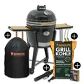 Monolith Starterset TWO.55 Keramikgrill mit Gestell inkl. Zubehör-Starterpaket