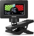 Donner Stimmgerät Gitarre Clip-On Magnetischer Gitarrentuner, Musik Zubehör
