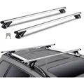 Dachträger Aluminium Dachgepäckträger Universal 90 kg Querträger SUV Limousine