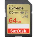 SANDISK Extreme (64 GB, SDXC, U3, UHS-I) (SDSDXV2-064G-GNCIN)