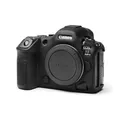 easyCover - Silikon Kameratasche - Schutz für Ihre Kamera - Canon R5 Mark II - Schwarz