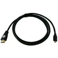 HDMI Kabel, 3 m Länge, HDMI auf Micro-HDMI, High-Speed, mit Ethernet, Durchmesser 4,0mm