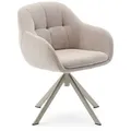 Kave Home Stuhl Dorina Stoff Beige