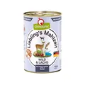 GranataPet Liebling's Mahlzeit Wild & Lachs, Nassfutter für Hunde, Hundefutter ohne Getreide & ohne Zuckerzusätze, Alleinfuttermittel, 6 x 400 g