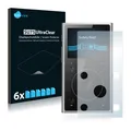 6x Schutzfolie für FiiO X1 II Display Schutz Folie