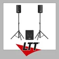 Vonyx VX0812BT 2.1 Aktiv-Lautsprecher-Set 12