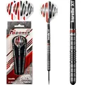 Karella HiPower 90% Tungsten Steeldart, 22g, für Klassische Dartscheibe, 3 Dartpfeile mit Metallspitze, Dartboard, Wolfram, Profidart mit Flight und Shaft