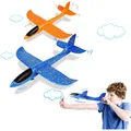 Kinder Spielzeug Flugzeug, 2 Stück Styropor Segelflugzeug, Katapult, Außen