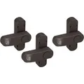 Basi - Fenster- und Fenstertürenzusatzsicherung - SET - 3x FS 500 - Braun - Einflügelig - 3x1100-0051