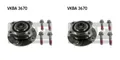SKF 2x Radnabe Radlagersatz Vorderachse für BMW 5er Touring E61 E60 E64 E63
