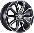 CMS C20 diamant schwarz matt 8x18 ET47 - LK5/108 ML63.4 Alufelge schwarz
