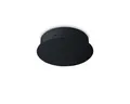 Ideal Lux Lampen-Verteiler Lampen Baldachin magnetisch rund 8-fach Ø: 15 cm, H: 3,5 cm, Schwarz