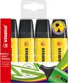 STABILO - Textmarker - BOSS ORIGINAL - 4er Pack - gelb
