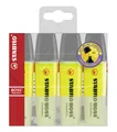 STABILO Textmarker BOSS ORIGINAL, 4er Set gelb | STABILO BOSS ORIGINAL | 70/4-24