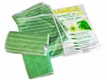 Muxel Bambus-Reinigungstuch-Set Putzlappen Küchen Reinigungstuch für Streife Reinigungstuch (66% Polyester / 18% Viskose aus Bambus/ 16% Polyamid, 40)