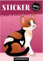 Sticker: Cat: Stickerheft mit über 80 niedlichen Aufklebern rund um Kätzchen und Co. (100% selbst gemacht)