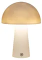 LED-Tischlampe, rund, weiß, 15 x 15 x 21 cm