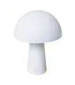 Coen Bakker Deco BV LED Außen-Tischleuchte Touch Tischlampe Pilzform Dimmbar Akku In-/Outdoor IP44, Touch-Funktion, LED fest verbaut, Kaltweiß, Warmweiß, Tageslichtweiß