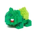 Bandai Nanoblock - Pokemon - Bulbasaur - Nanoblock Figur  NBPM003 - Neu & OVP