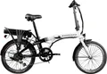Zündapp E-Bike Klapprad Z120, 7 Gang Shimano Tourney Schaltwerk, Kettenschaltung, Heckmotor, 374,4 Wh, Pedelec, Elektrofahrrad für Damen u. Herren